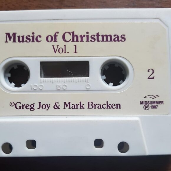 Vintage Greg Joy & Mark Bracken - Music of Christmas Vol.1 Cassette Tape © 1987 - Picture 6 of 10